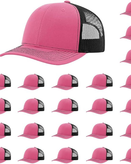 Richardson 112 Classic Six-Panel Adjustable Snapback Trucker Cap | Bulk Packs Available