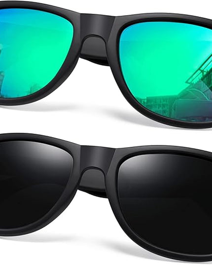 Joopin Square Sunglasses Polarized UV Protection Trendy Designer Sun Glasses Men Women
