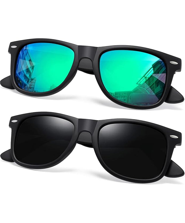 Joopin Square Sunglasses Polarized UV Protection Trendy Designer Sun Glasses Men Women