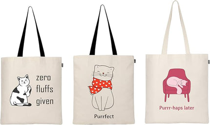 Eco Right Tote Bag for Women, Reusable Grocery Bag, Canvas Tote Bag for Shopping, Cotton Bag for Daily Use, Gifts for Women
