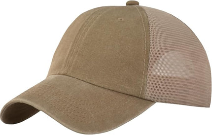 CYGTE XXL Plus Size Trucker Hat Snapback Baseball Cap- Big Head Fit Up to Size 8 Men's Mesh-Back Ball Cap