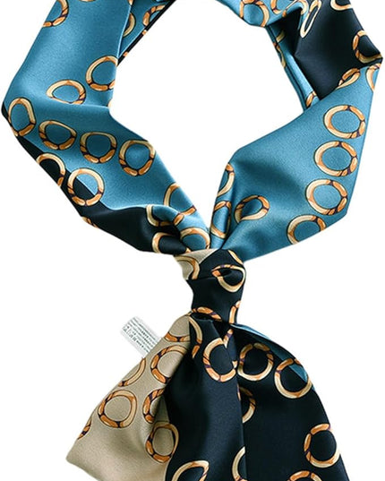 Dailyacc Hair Scarf for Women Fashion Silky Satin Headscarf Wrap Breathable Lightweight Neck Scarves For Handbag