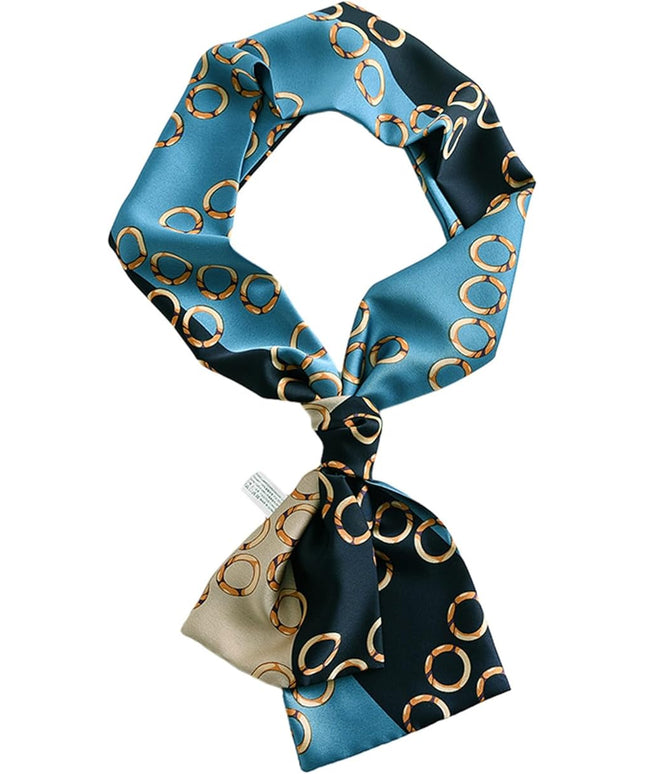 Dailyacc Hair Scarf for Women Fashion Silky Satin Headscarf Wrap Breathable Lightweight Neck Scarves For Handbag
