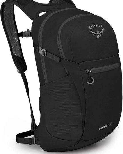 Osprey Daylite Plus Commuter Backpack – Lightweight, Everyday Pack with Laptop Sleeve and Water Bottle Pockets – Ideal for Work, School, and Travel with Versatile Storage Options, Black