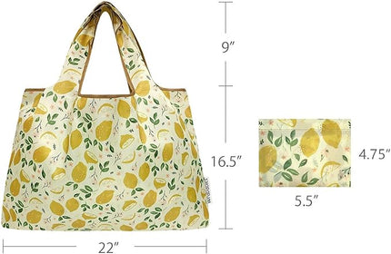 allydrew Large Foldable Tote Nylon Reusable Grocery Bags