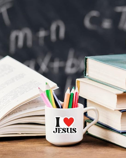 100 Pack Inspiring Christian Stickers for Water Bottles, Laptops, Phone Cases, Waterproof Vinyl, Religious Easter Gifts, Bible Verse Stickers, Christian Gifts for Kids, Teens, Girls and Boys (Faith)