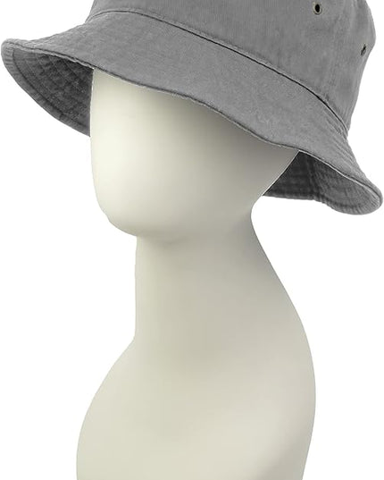 Utmost Bucket Hat 100% Cotton & Denim Lightweight Packable Outdoor Summer Beach Fishing Sun Hat