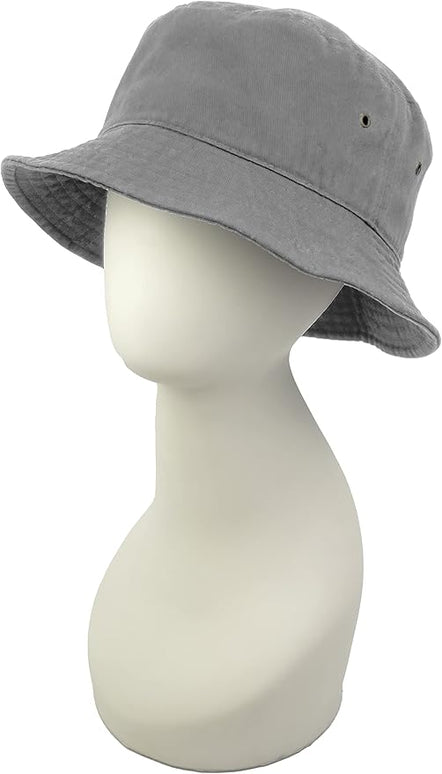 Utmost Bucket Hat 100% Cotton & Denim Lightweight Packable Outdoor Summer Beach Fishing Sun Hat