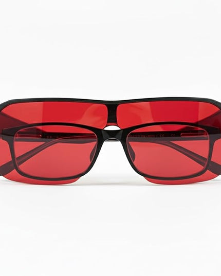 100% Blue Light Blocking Glasses - Women + Men - Better Sleep - Anti Eye Strain Protection - Computer Screens Gaming