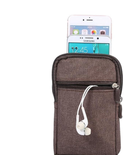 Universal Cell Phone Purse Multipurpose Waist Pack Bag for Outdoor Sports Moblie Phone Carrying Cases Belt Bag Pouch for iPhone X/8/7/6/6S Plus Samsung Galaxy Series Phones Under 6.3'' from WaitingU