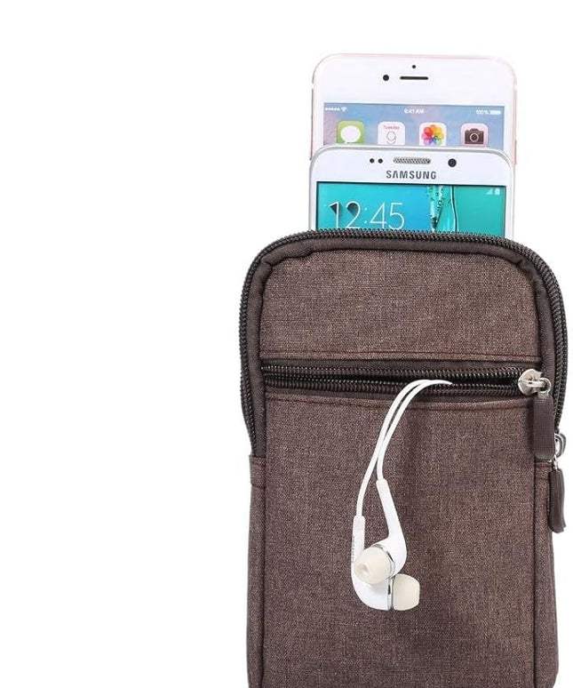 Universal Cell Phone Purse Multipurpose Waist Pack Bag for Outdoor Sports Moblie Phone Carrying Cases Belt Bag Pouch for iPhone X/8/7/6/6S Plus Samsung Galaxy Series Phones Under 6.3'' from WaitingU