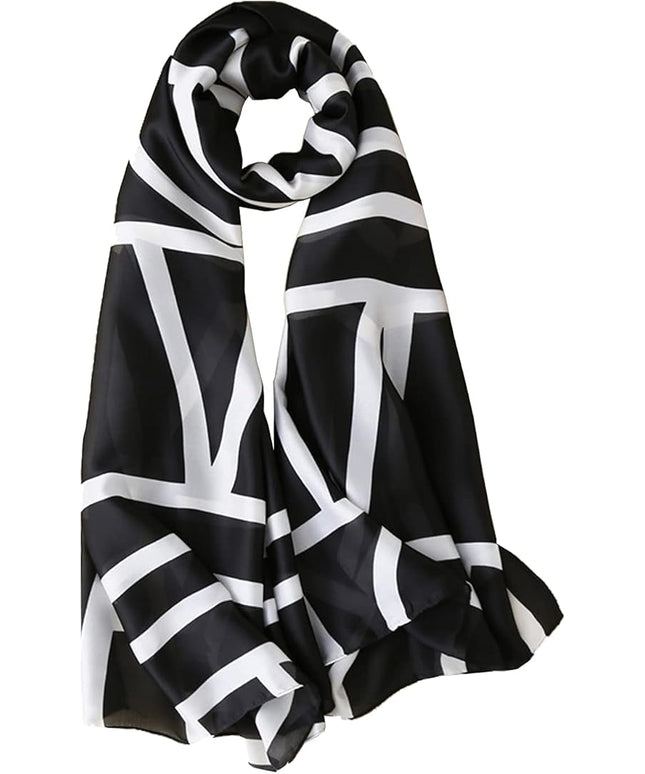 Silk Scarf Mulberry Silk Fashion Scarves Long Lightweight Shawl Wrap …