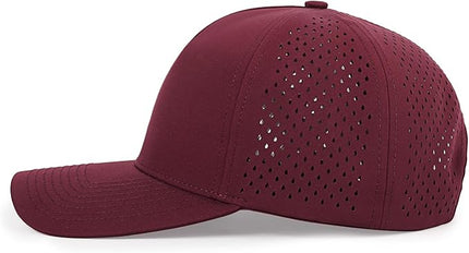 kozinu Quick Dry Baseball Cap Curved Brim Snapback Hat Laser Cut Mesh Ball Cap Golf Ball Cap for Men Women
