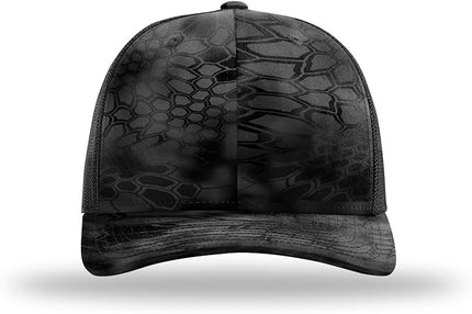Richardson 112 Trucker Hat - Premium Adjustable Snapback Hat - Structured Six Panel Richardson Blank Caps
