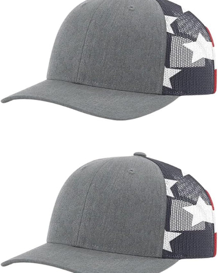 Richardson 112 Classic Six-Panel Adjustable Snapback Trucker Cap | Bulk Packs Available