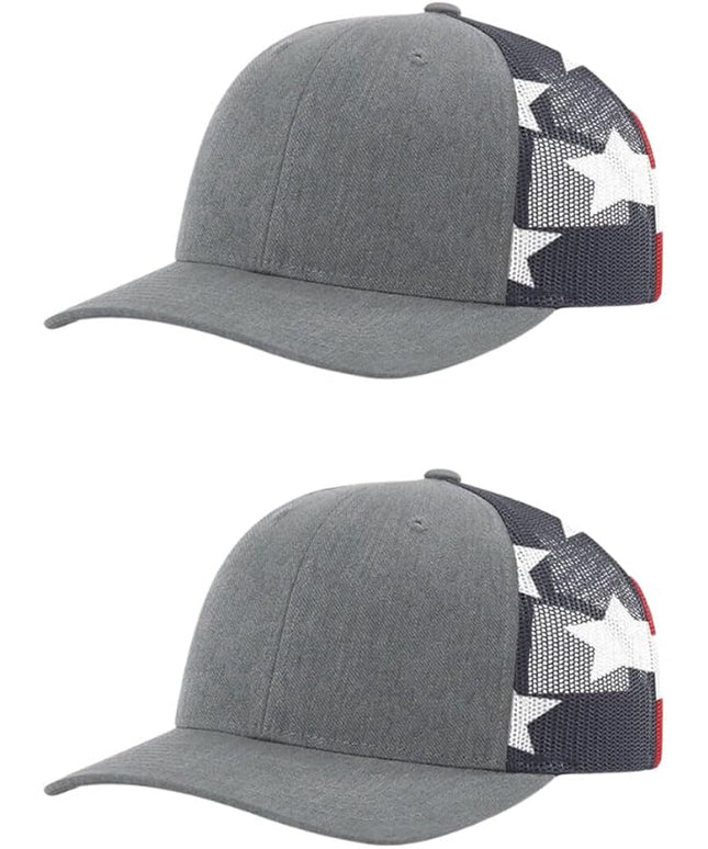 Richardson 112 Classic Six-Panel Adjustable Snapback Trucker Cap | Bulk Packs Available