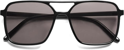 SOJOS Trendy Vintage Aviator Square Sunglasses For Womens Mens Retro 70s UV400 Women Sun Glasses SJ2327