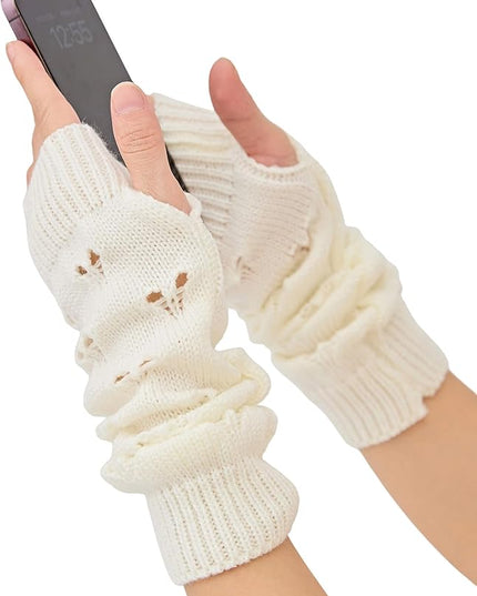Arm Warmers Fairy Grunge Fingerless Punk Goth Emo Gloves Y2K Accessories Cottagecore