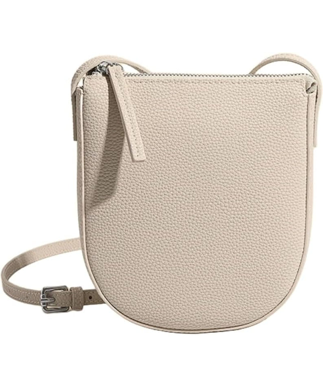 Small Genuine Leather Crossbody Bag, Phone Wallet Purse with Adjustable Strap, Shoulder Bag for Women