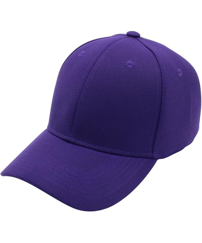 Top Level Baseball Cap Men Women - Classic Adjustable Plain Hat