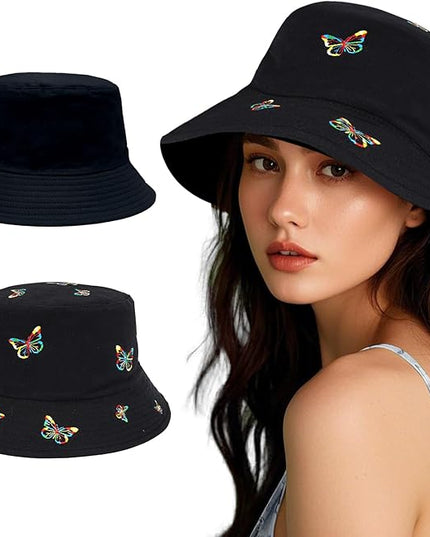Bucket Hats for Women Man Cute Sun Beach Fisherman Hats