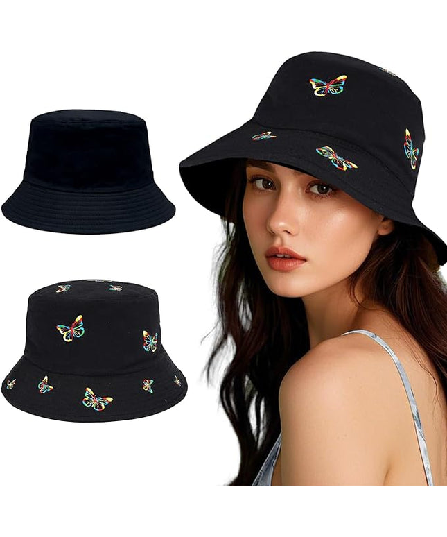 Bucket Hats for Women Man Cute Sun Beach Fisherman Hats