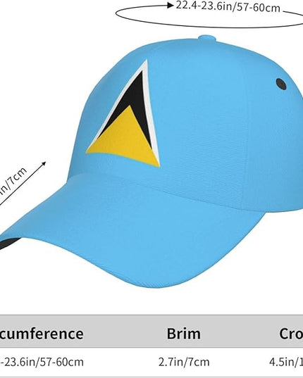Cute Flag Baseball Cap Hats for Women Men Trucker Hat Patriotic Adjustable Snapback Ball Cap Hat