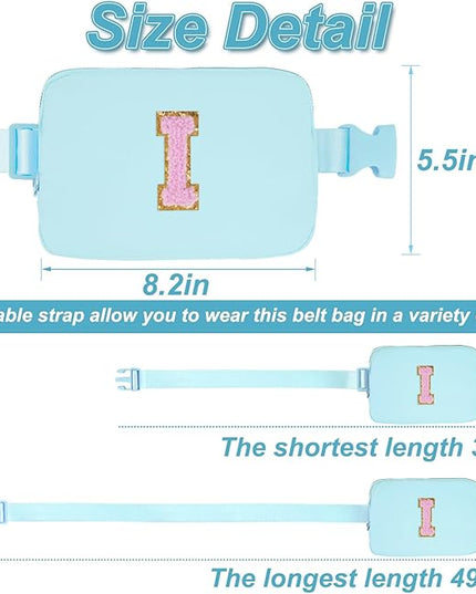 Uygafly Birthday Gifts for 4 5 6 7 8 9 10 11 12 13 Year Old Girls,Graduation Gifts for Teens Kids Daughter Sister Her,Fanny Pack Crossbody Bag Belt Bag Cute Trendy Stuff | Blue,I