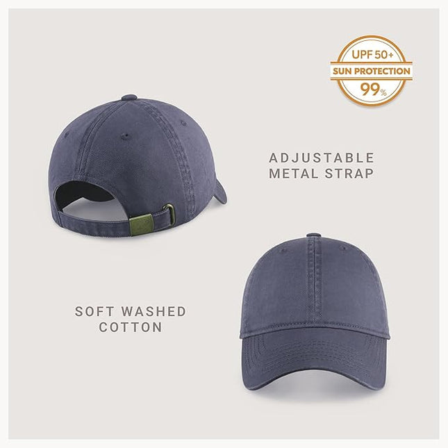 CHOK.LIDS Everyday Premium Dad Hat Unisex Cotton Baseball Cap for Men and Women Adjustable Lightweight Polo Style Curved Brim