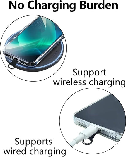 Fannoday Phone Tether Tab, 4 Pcs Universal Phone Lanyard Tab Used with Crossbody Strap, for Cell Phone Cases