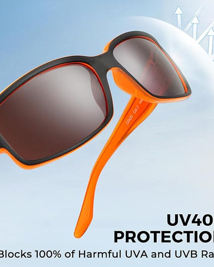 KastKing Skidaway Polarized Sport Sunglasses for Men and Women,Ideal for Driving Fishing Cycling and Running,UV Protection