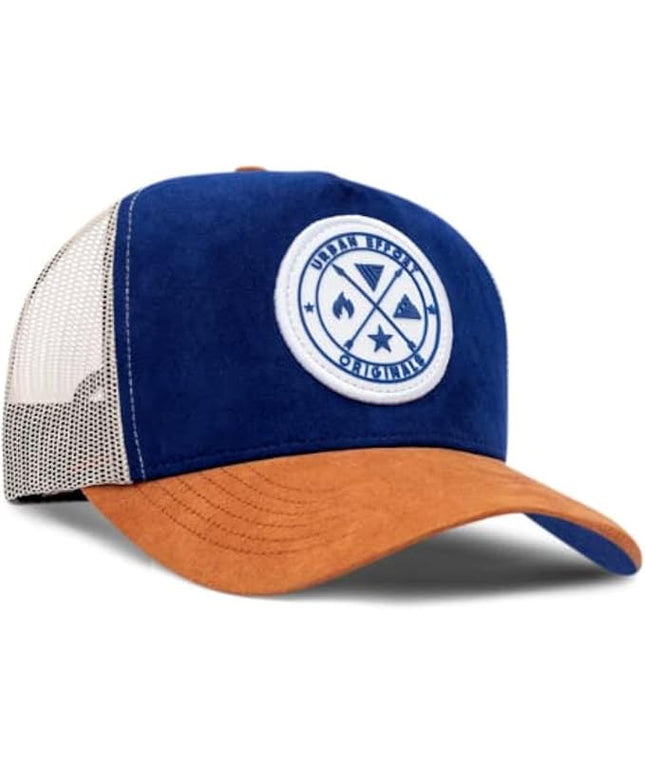 Urban Effort Mesh Back Cap - for Men and Women Baseball Hat 5-Panel Trucker Hat - Great Snapback Closure for Hunting & Hiking