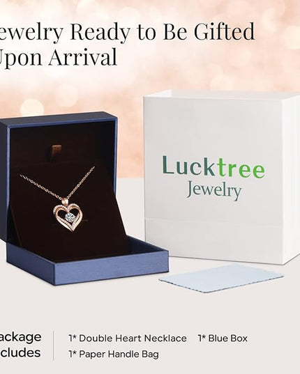 18K Rose Gold Necklaces for Women Birthday Gifts for Women Jewelry for Women Birthday Gifts for Wife Girlfriend Daughter Wife Birthday Gifts for Anniversary Mothers Day Christmas Valentines Gifts