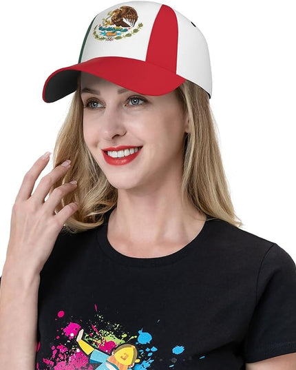 Cute Flag Baseball Cap Hats for Women Men Trucker Hat Patriotic Adjustable Snapback Ball Cap Hat