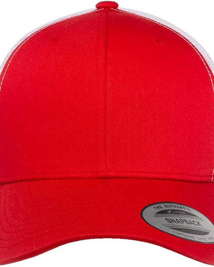 Yupoong Classic Premium Mesh 6 Panel Retro Trucker Cap | Mid Profile Snapback | OSFA | Bulk Pack Available