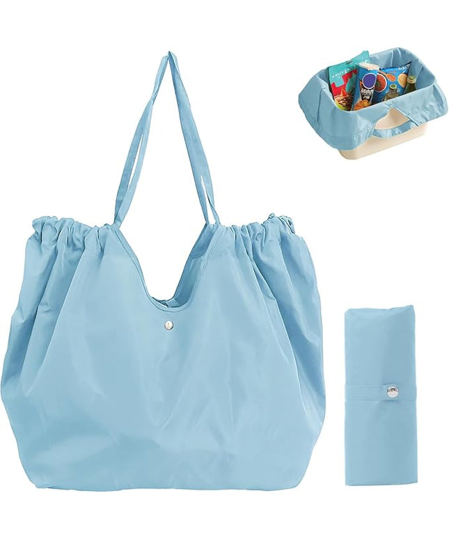 Reusable Grocery Bags,Reusable Shopping Bags,Folding Bags Totes,Stretchable and shrinkable shopping bag for Groceries