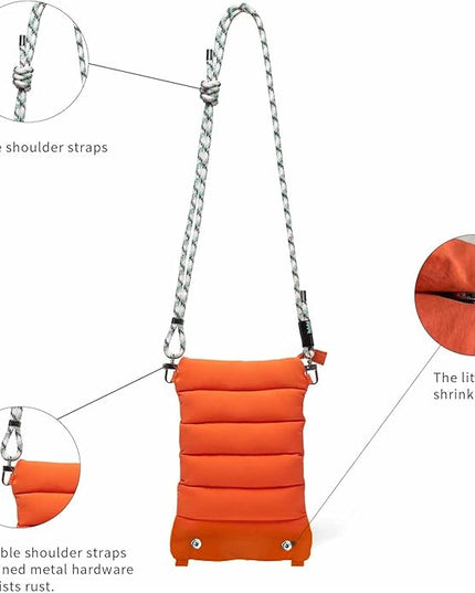 ACUARIO Crossbody Bag for Women, Tote Bag Purse for Work, Travel, Gym – Small Shoulder Bag, Stylish Women’s Tote Handbag