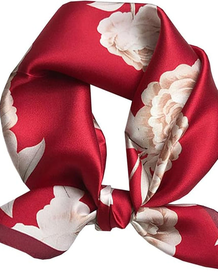 Neck Scarf For Womens Silky Head Scarves Hair Bandanas Square Scarf Fashion Accessories lightweight