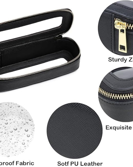 Travel Clear Makeup Bag Set, TSA Approved Cosmetic Bag Case with Zipper Portable Makeup Pouch Toiletry Bag Traveling Cosmetic Organizer Storage Bag Car Organizer Car Essentials