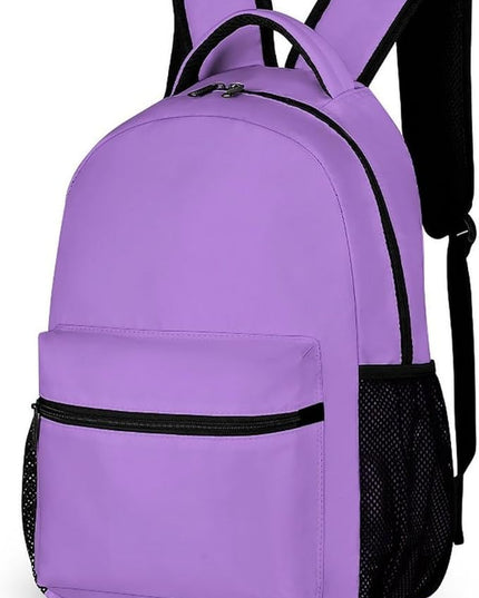 Fashion Lavender Backpack Lightweight Large Capacity Laptop Daybag for Travel Work