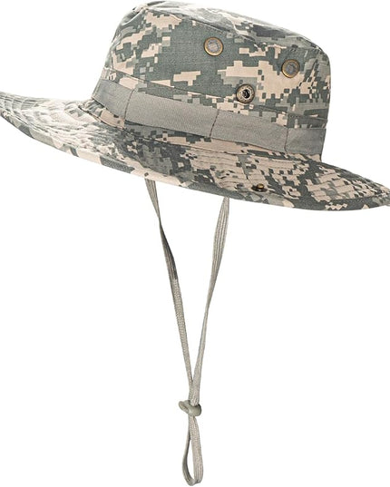 Sun Hats for Men Women Boonie Hat UPF 50+ Bucket Hat Wide Brim UV Protection Fishing Hiking Safari Outdoor Hats
