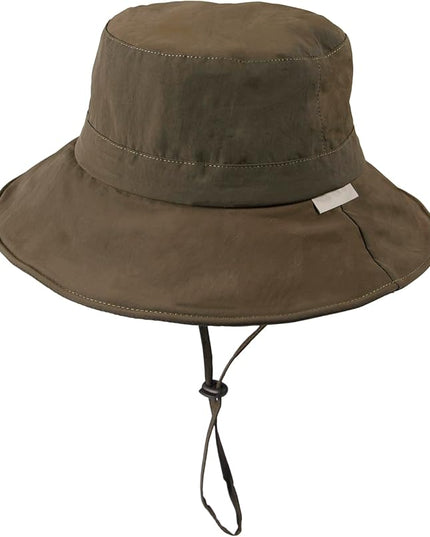 CVAMKOYT Waterproof Bucket Hat, Wide Brim, UV Protection, Quick-Drying, for Fishing, Hiking, Safari, Outdoor, Men & Women