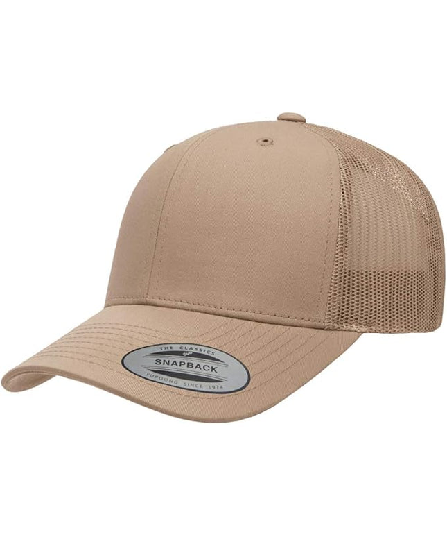Mrlahat 6606 Yupoong Classics Retro Trucker Cap with Black Bandana
