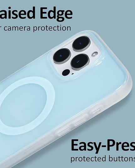 Sonix Case for iPhone 16 Pro | Compatible with MagSafe | 10ft Drop Tested | Jelly Sky Blue