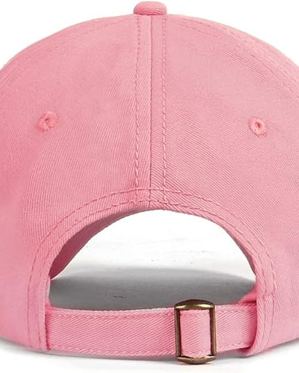 Zylioo XL XXL Oversize Baseball Cap, 100% Cotton Adjustable Dad Hat for Big Heads 23.5"-25.5", Soft Crown Large Size Cap