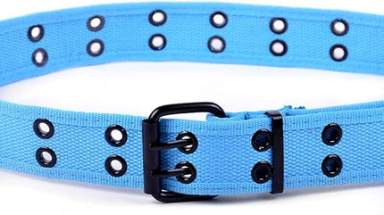 Boxed Gifts Parquet Casual Canvas Belt - Double Hole, Double Grommets for Men & Women