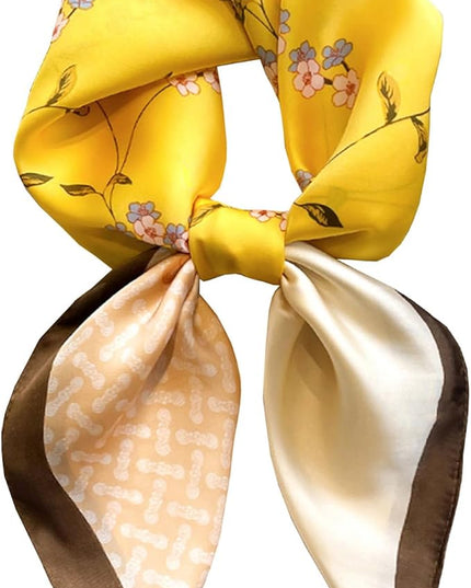 Neck Scarf For Womens Silky Head Scarves Hair Bandanas Square Scarf Fashion Accessories lightweight