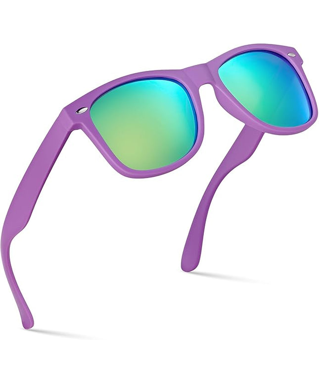 Retro Rewind Polarized Sunglasses for Men and Women - UV Protection Classic Sun Glasses