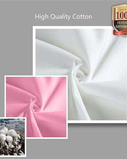 TOPDesign 3-Pack Super Strong Large 12oz Cotton Canvas Tote Bags, Reusable Grocery Shopping Cloth Bags, Fashionable Two-Tone Totes for Crafts, DIY Your Creative Designs