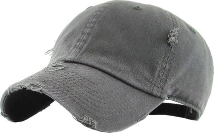 KBETHOS Vintage Washed Distressed Cotton Dad Hat Baseball Cap Adjustable Polo Trucker Unisex Style Headwear